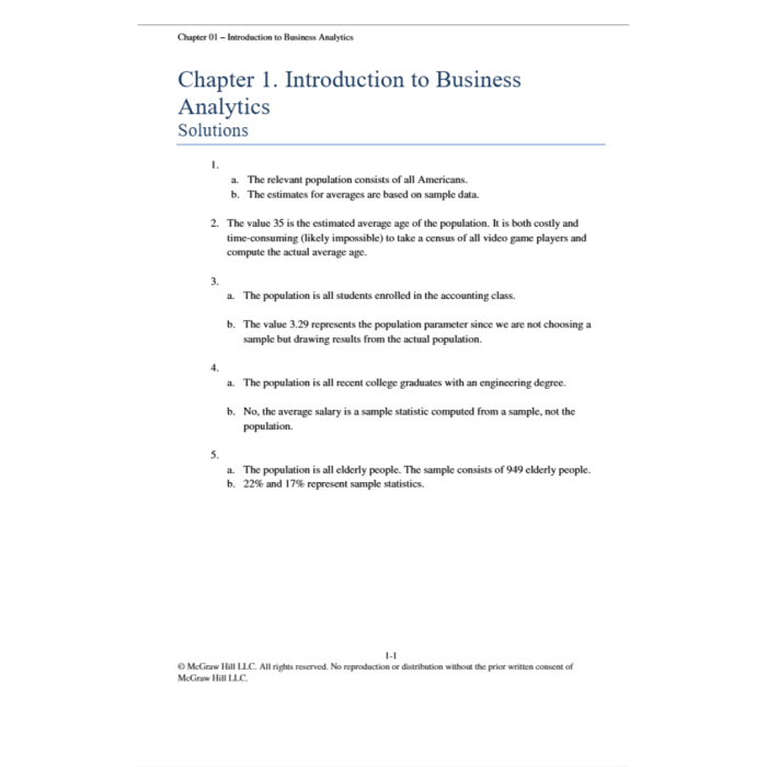 Business Analytics 2nd Edition By Jaggia 2
