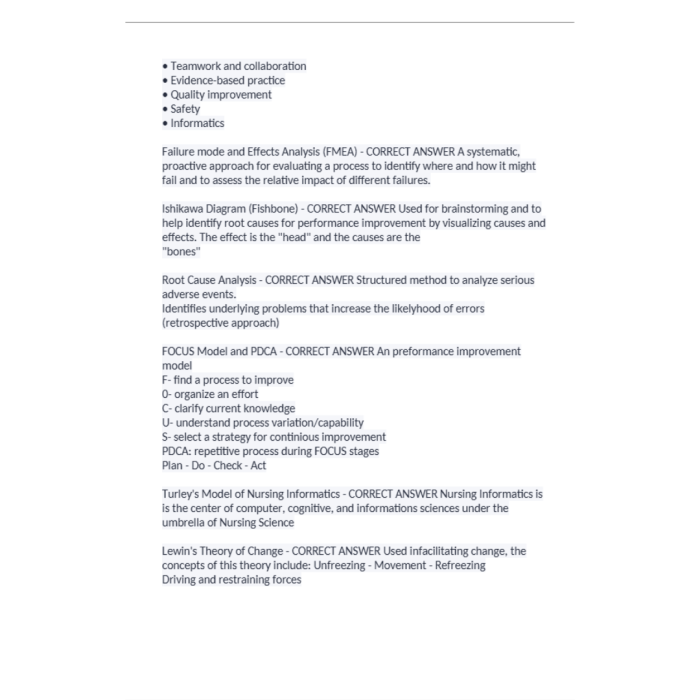 Nursing Informatics Certification Exam ANCC Informatics ANCC Nu 4