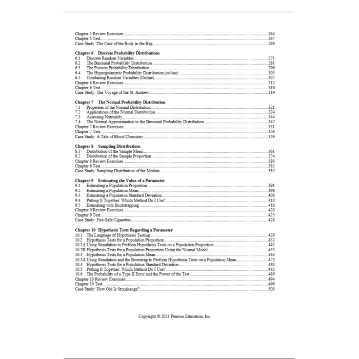 Statistics Informed Decisions Using Data 6th Edition By III Sullivan Michael 3