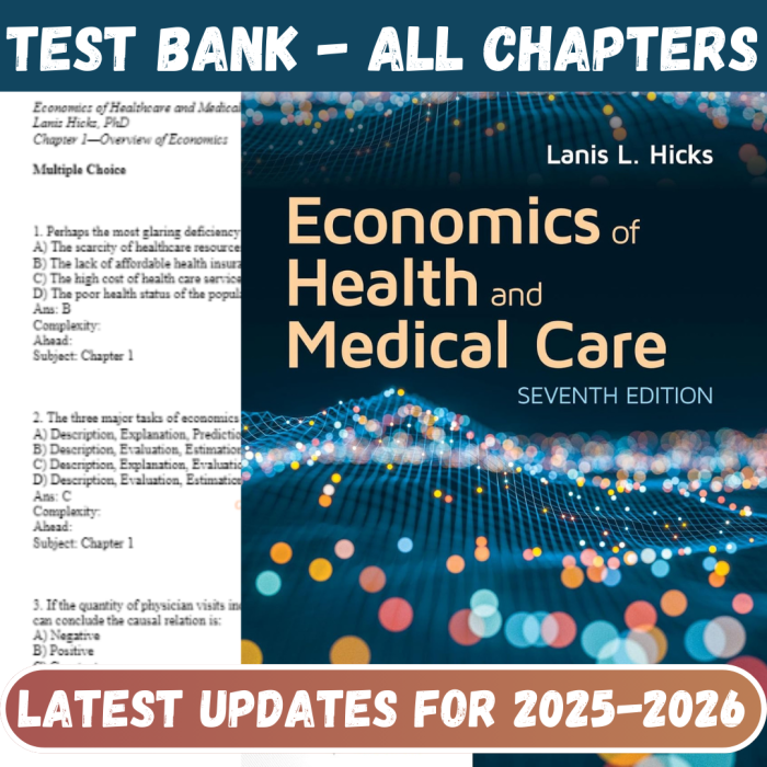 Economics of Health and Medical Care 7th Edition By Hicks