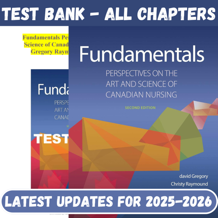 Fundamentals Perspectives on the Art and Science of Canadian Nursing 2nd Edition By Gregory Ray