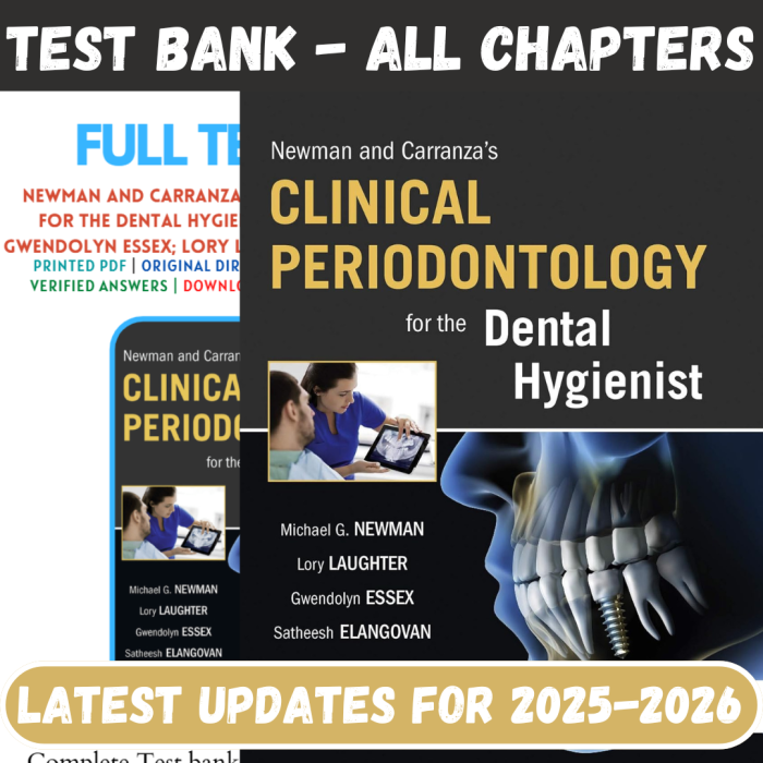 Newman and Carranza’s Clinical Periodontology for the Dental Hygienist 1st Edition by Michael