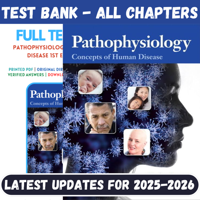 Pathophysiology-Concepts of Human Disease, 1st Edition By Sorenson