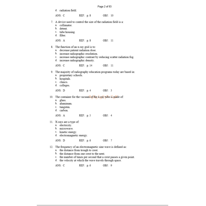 Test Bank For Patient Care in Radiography 10th Edition by Ehrlich Test Bank Guide 3