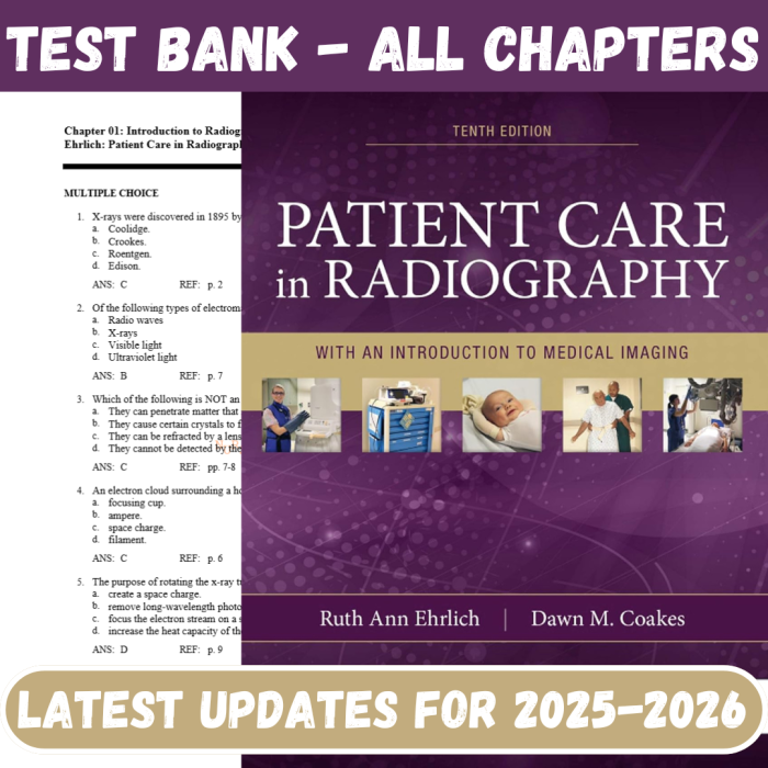 Patient Care in Radiography 10th Edition by Ehrlich
