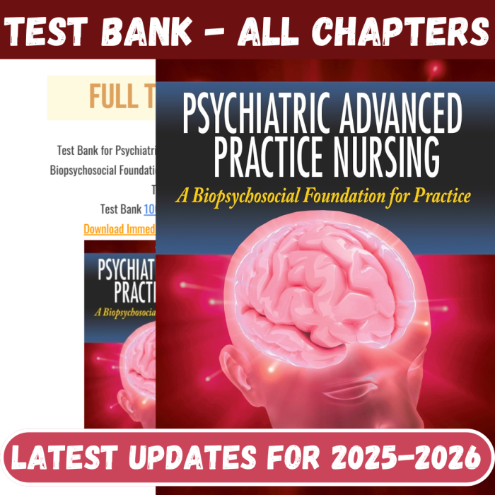 Psychiatric Advanced Practice Nursing A Biopsychosocial Foundation for Practi