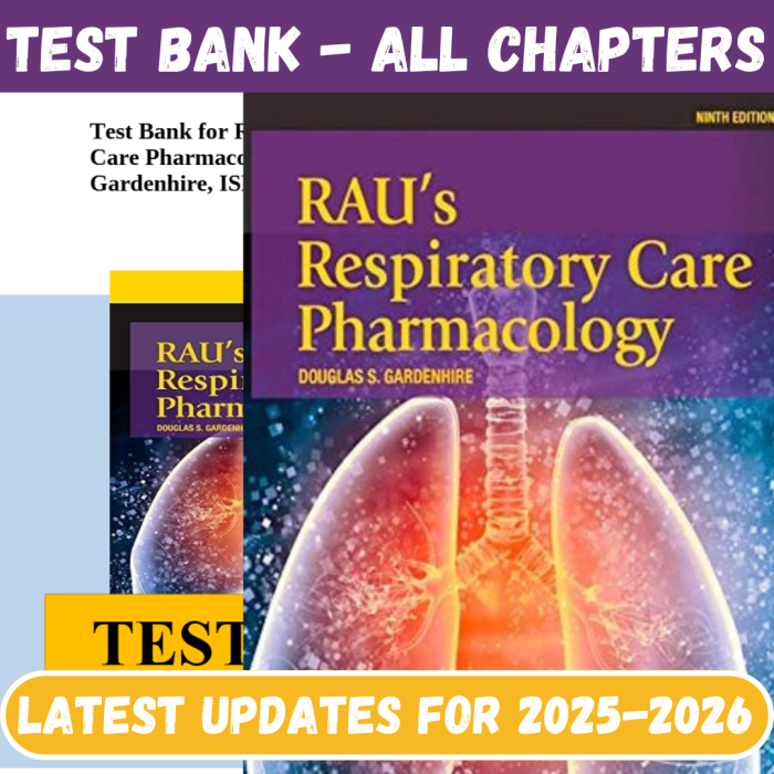 Rau's Respiratory Care Pharmacology