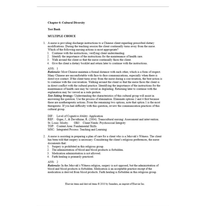 Test Bank For Saunders Comprehensive Review for the NCLEX PN Examination 6th Edition By Silvestri Test Bank Guide 2