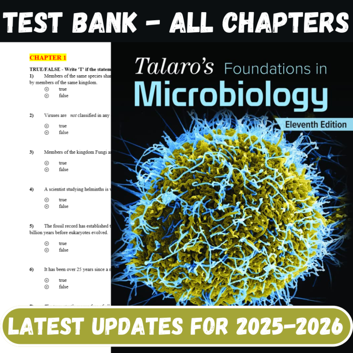 Talaro’s Foundations in Microbiology, 11th Edition by Barry Chess