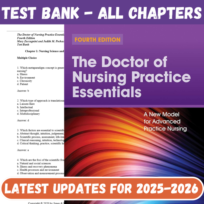 The Doctor of Nursing Practice Essentials A New Model for Advanced Practice Nur