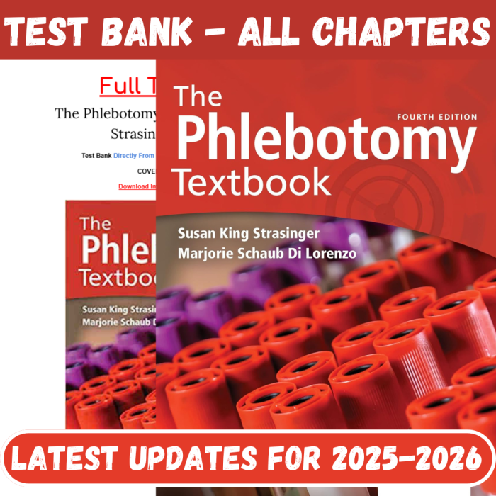 The Phlebotomy Textbook 4th Edition By Strasinger