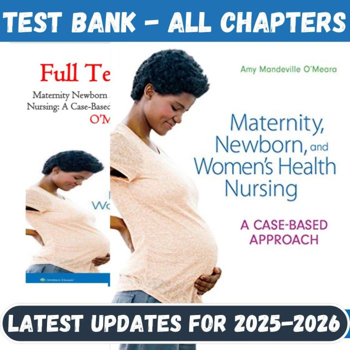 Test Bank for Maternity Newborn and Women’s Health Nursing A Case-Based Approach