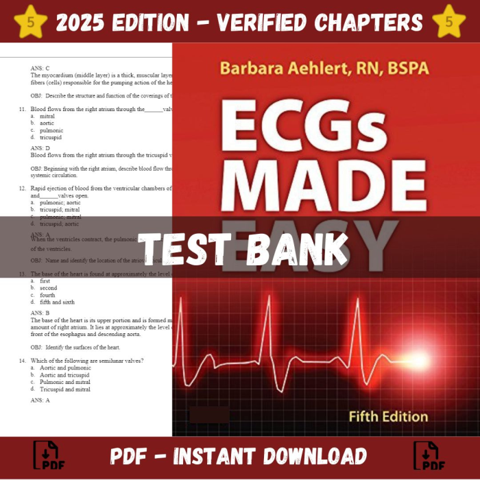 ECGs Made Easy 5th Edition (Barbara Aehlert, 2013)