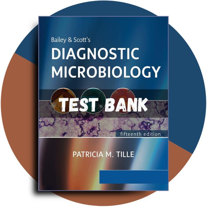 Bailey & Scott's Diagnostic Microbiology 15th Edition (Tille, 2021),