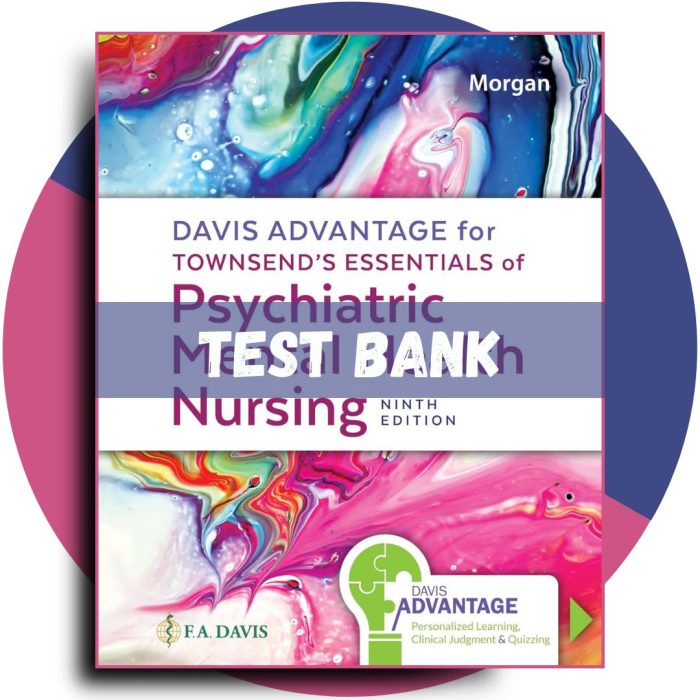 Davis Advantage for Townsend's Psychiatric Mental Health Nursing