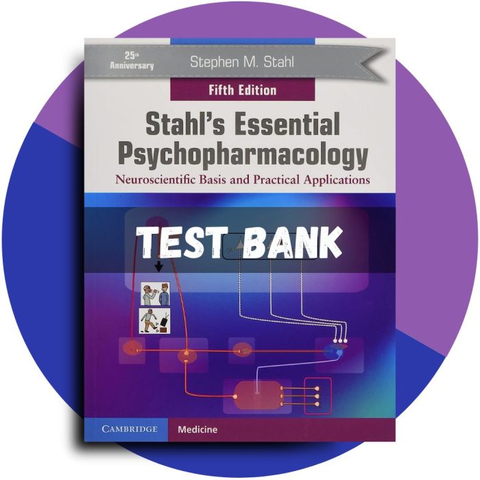 Stahl's Essential Psychopharmacology Neuroscientific Basis and Practical Applications 5th Edition (Stahl, 2022)