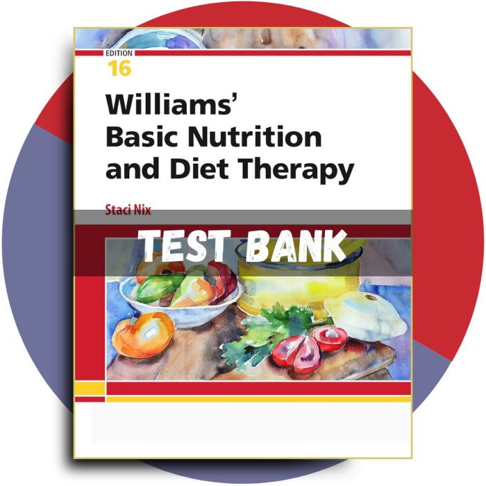 Williams' Basic Nutrition & Diet Therapy 16th Edition (McIntosh, 2022)