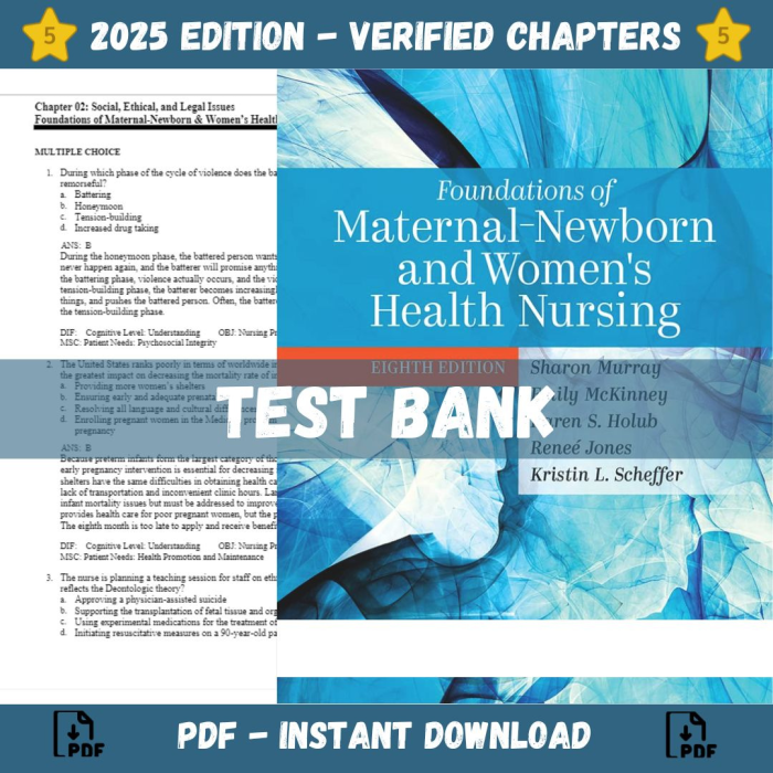 Foundations of Maternal-Newborn and Women's Health Nursing 8th Edition (Murray, 2023)