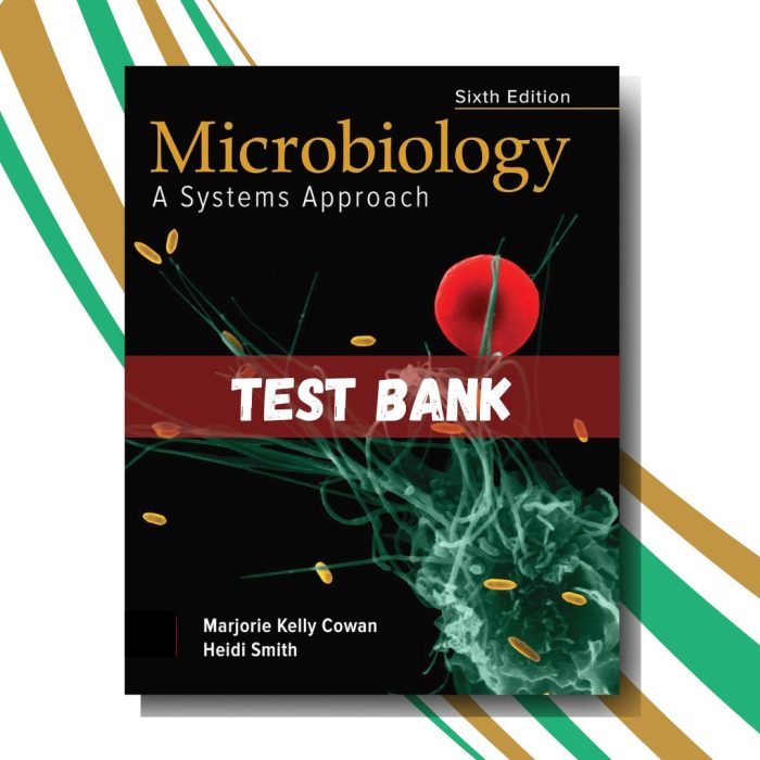 test bank for Microbiology A Systems Approach 6th Edition (By Cowan)